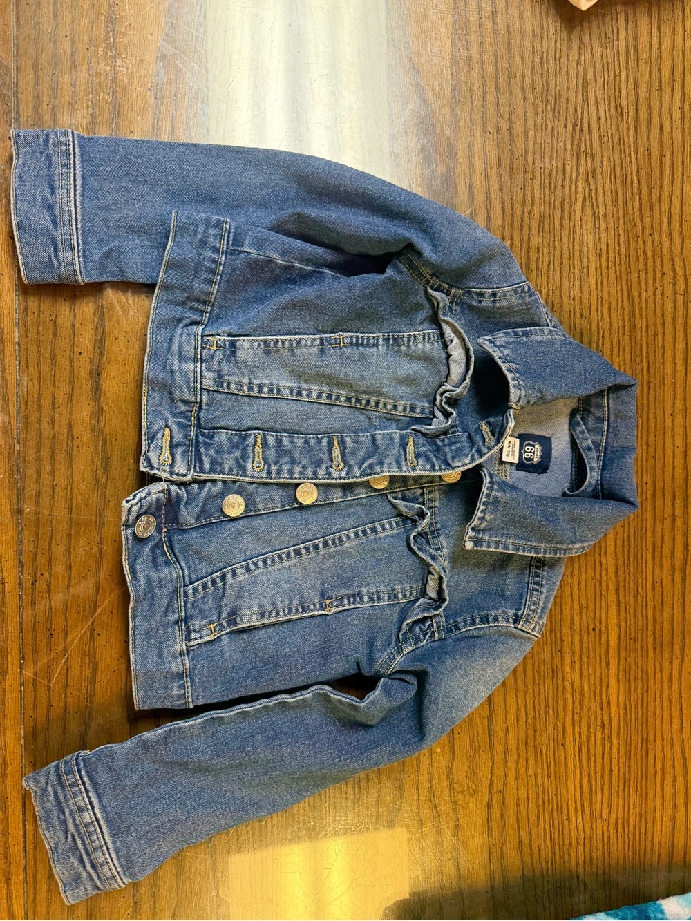 Route 66 Girls' Denim Jacket - Blue